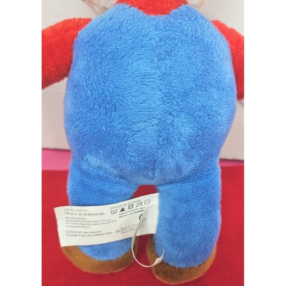 Nintendo Super Mario Bros Mario Plush Doll‎ 10 Inch 2018 - Picture 7 of 9